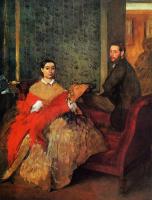 Degas, Edgar - Edmondo and Therese Morbilli